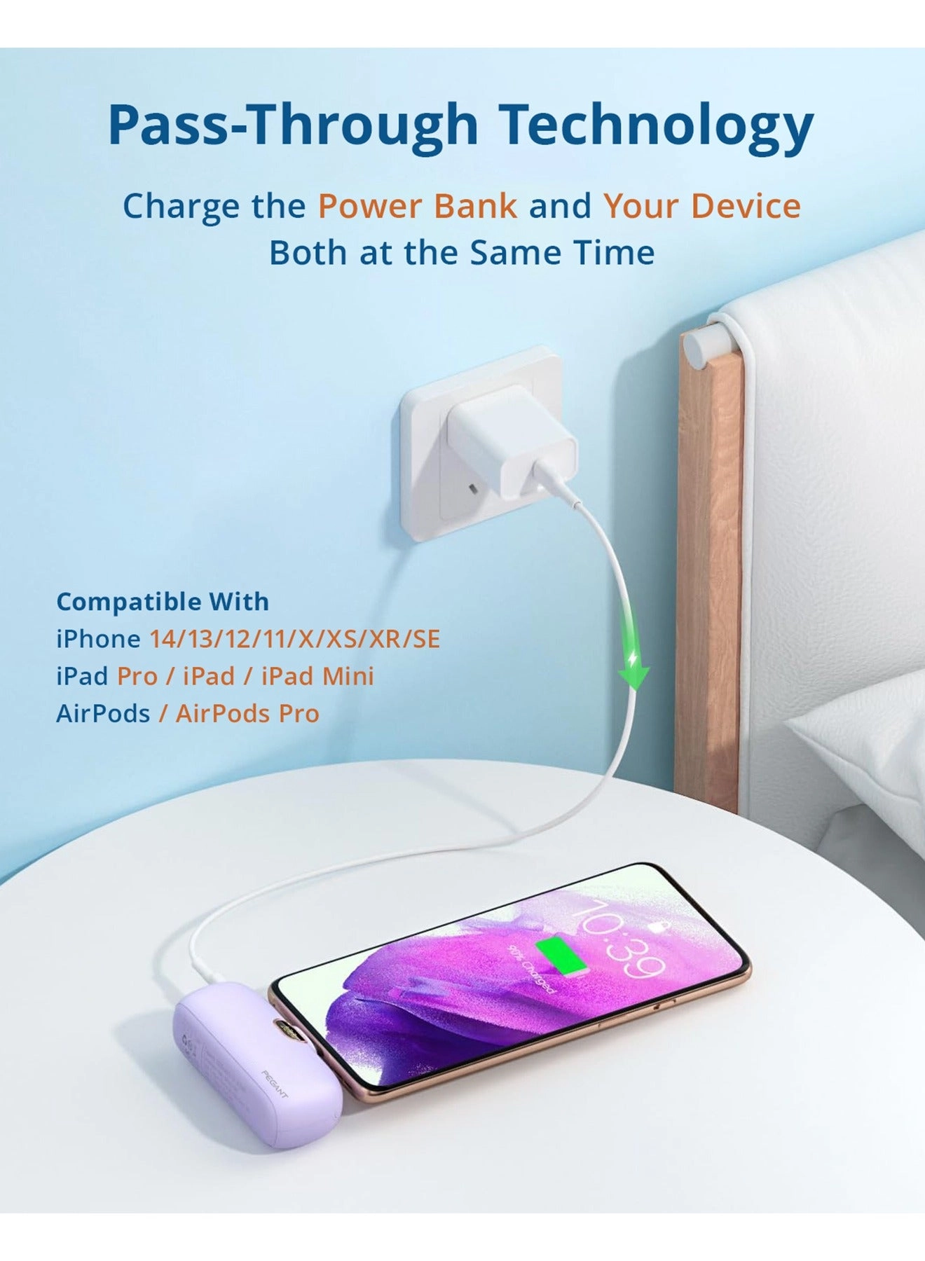 KL-YD42-C2 1INR22/71 - 5000mAh 18W