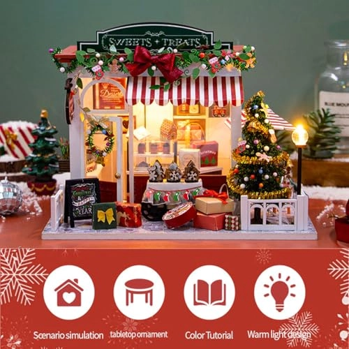 Miniature House Kit - Christmas