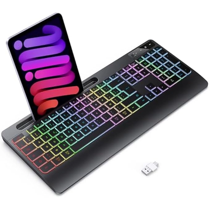 ERGONOMIC WIRELESS KEYBOARD - Wireless