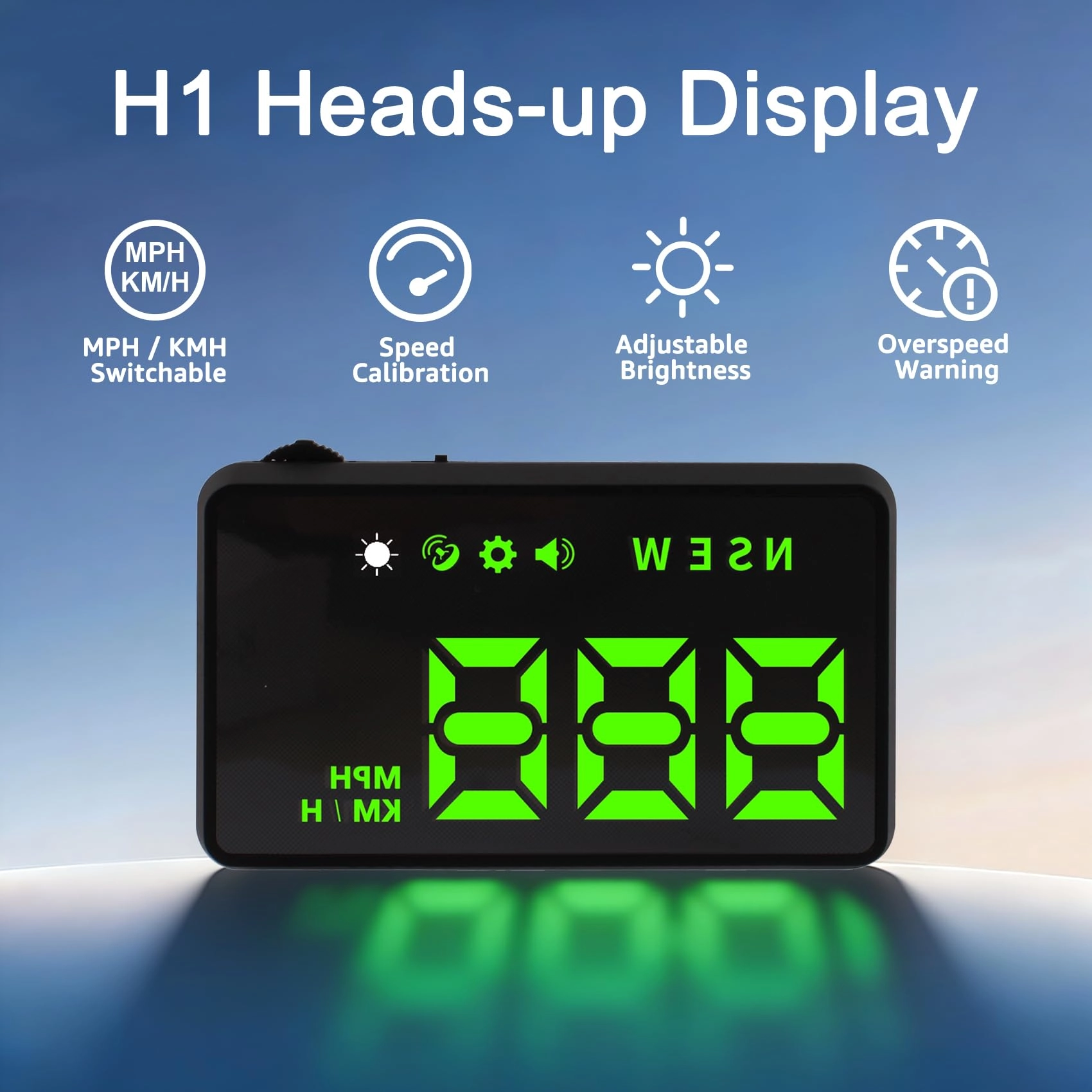 Head up Display - GPS Speedometer USB Plug and Play