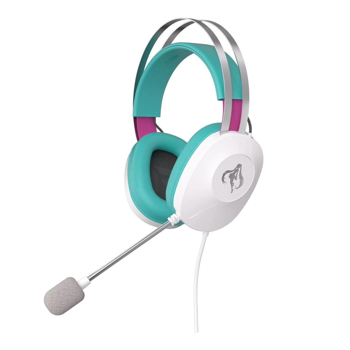 TUF Gaming x Hatsune Miku Headset - USB Type-A + TUF Gaming x Hatsune Miku Mouse - Tri-mode + Mouse Pad - 260 x 360 mm + Keyboard - 97-key