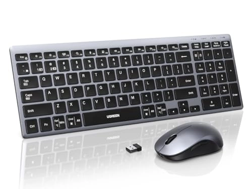 Wireless Keyboard and Mouse Combo - 99-key Bluetooth5.4 and 2.4G