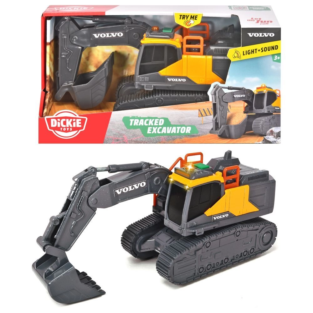 Volvo Tracked Excavator - Yellow 3+