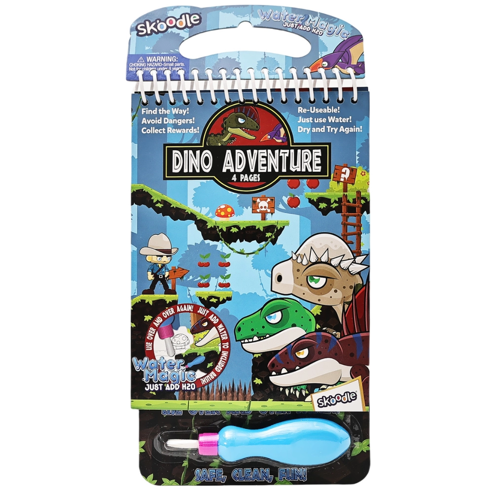 SKOODLE Water Magic Activity Pad Dino Adventure - 3+ years