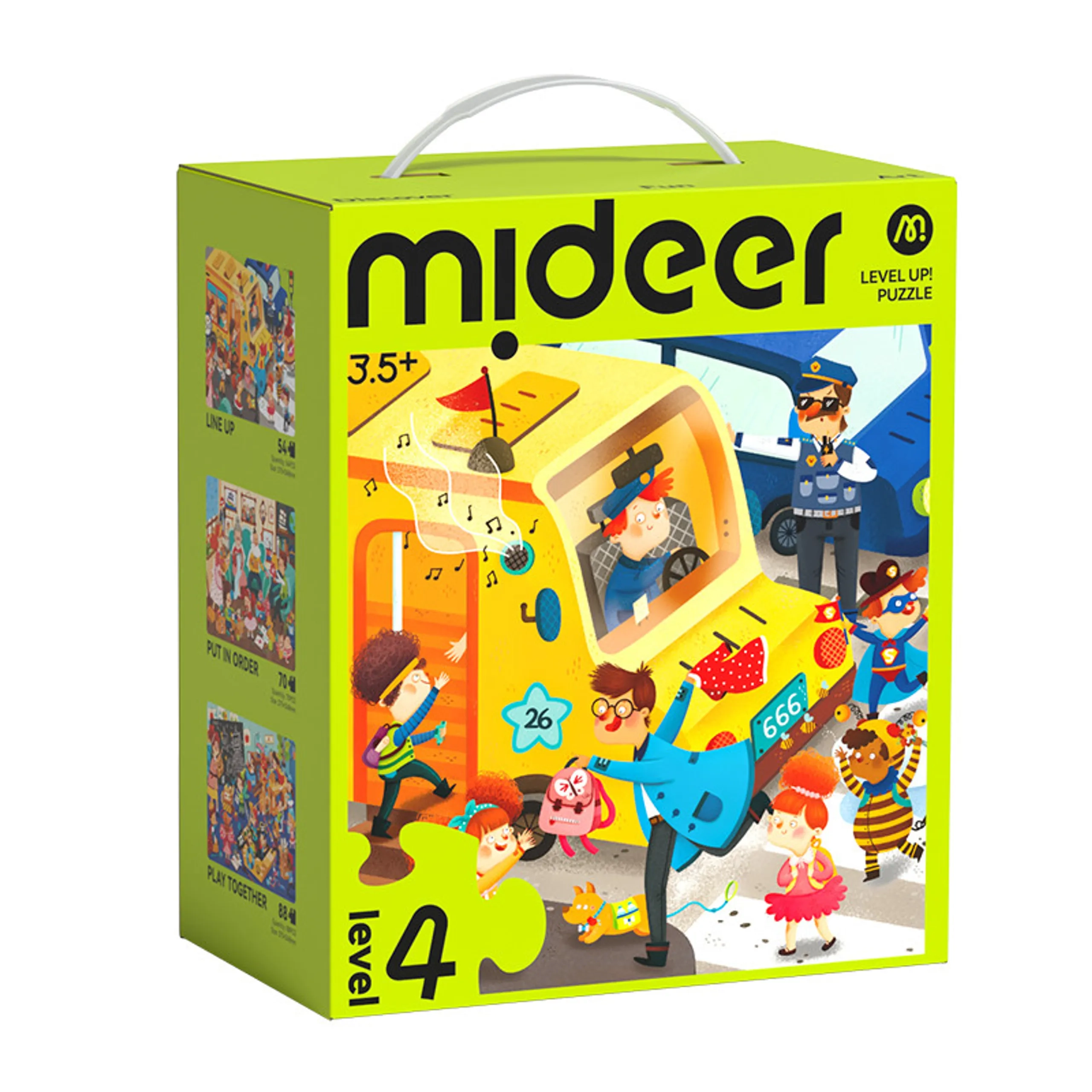 MIDEER Baby's Day 3-in-1 Puzzle (30654455-MD1483) - 212 pcs