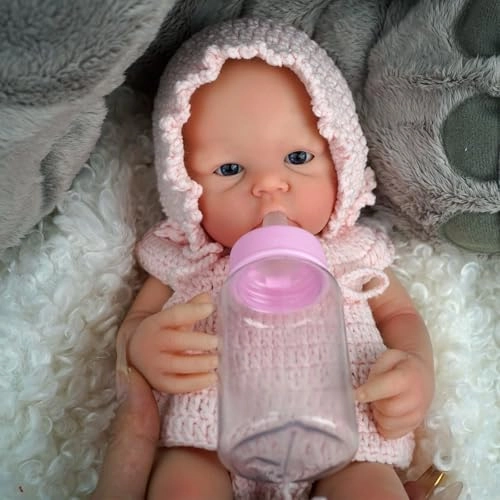 Carina Reborn Baby Doll - 12" Micro Preemie Silicone Girl