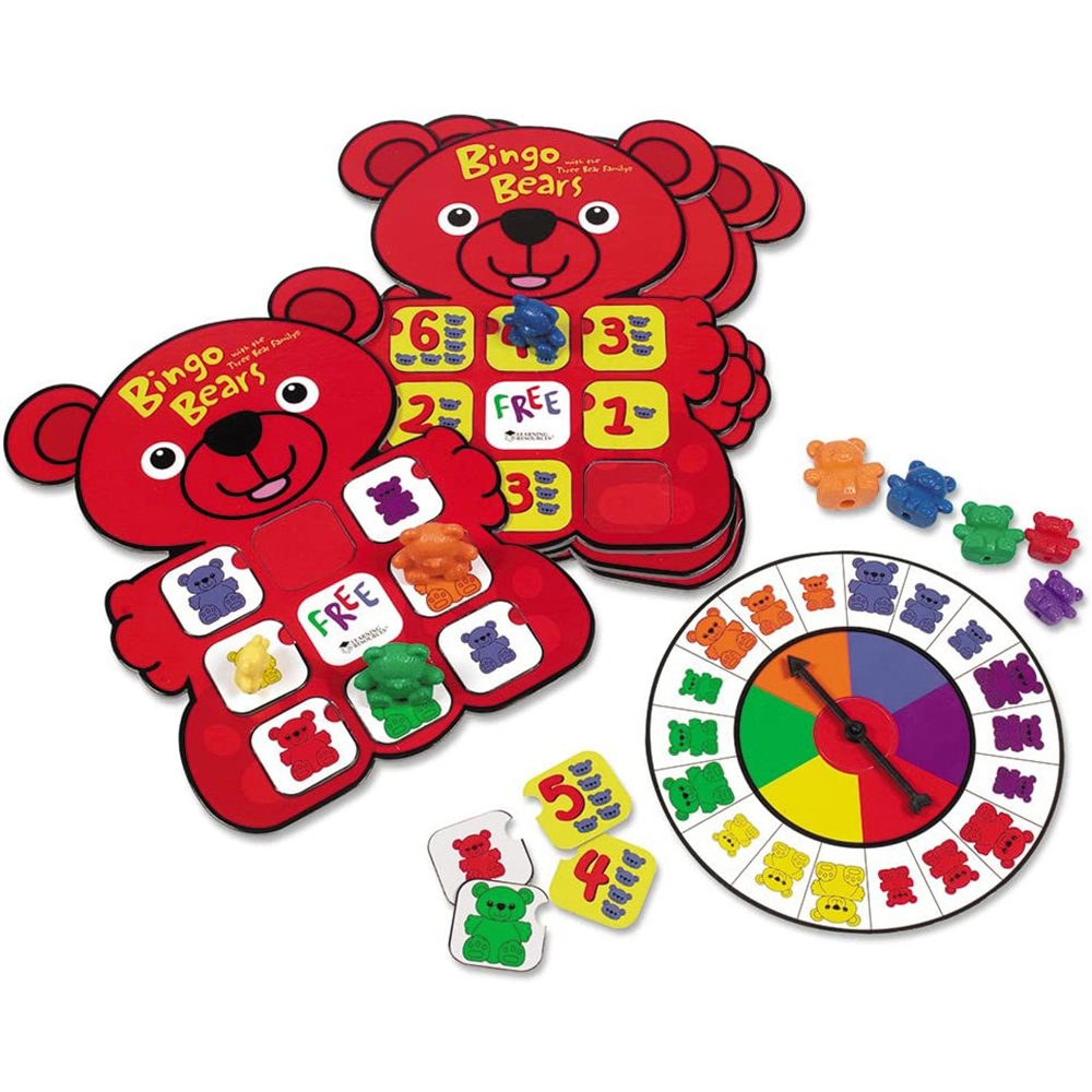 Learning Resources Bingo Bears Game Set - 3 years & above 36 pieces