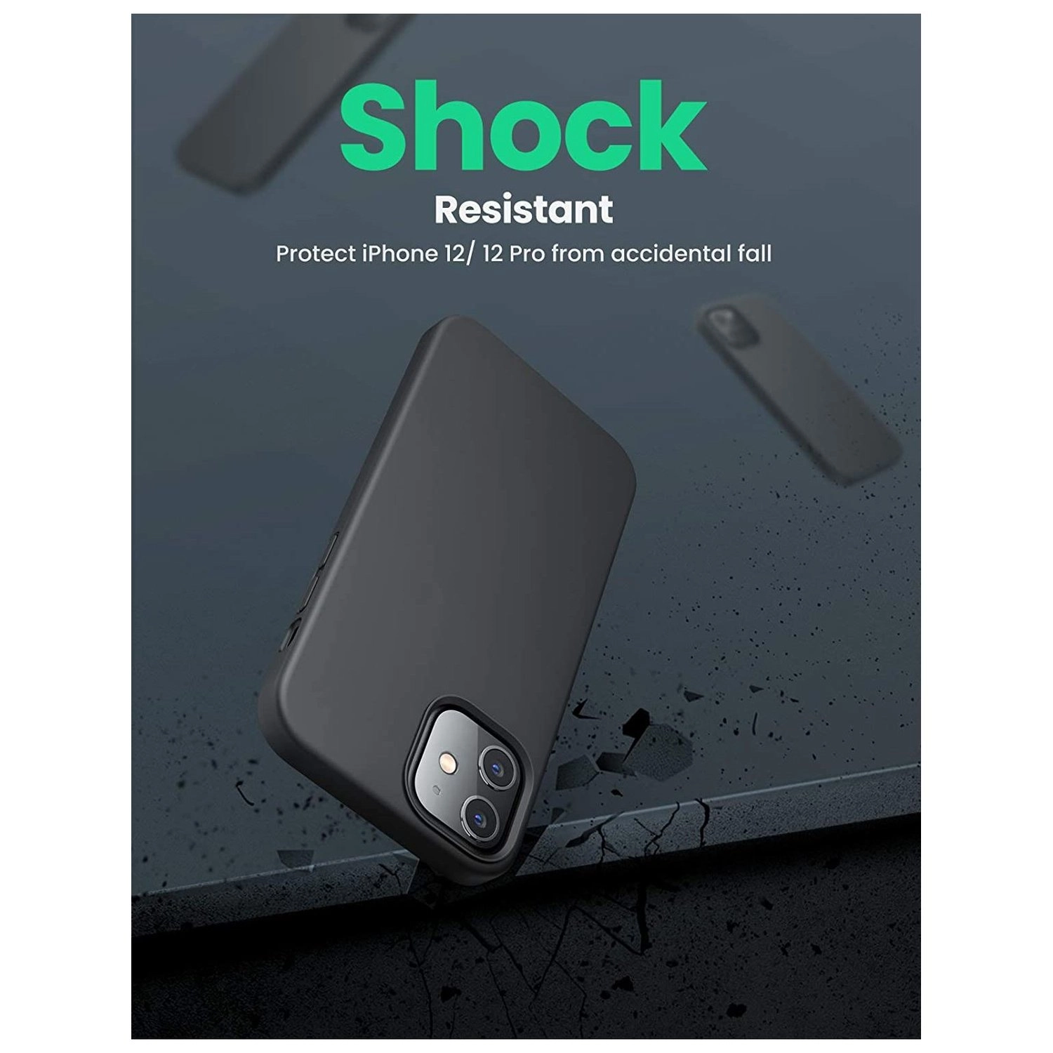 Efficiente-Series Silicone Case for iPhone 12 / iPhone 12 Pro