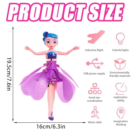 Flying Fairy - Suitable for Girls Aged 3-5 Years