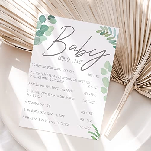 Baby shower Games - Adult 70.0 Count Bundle