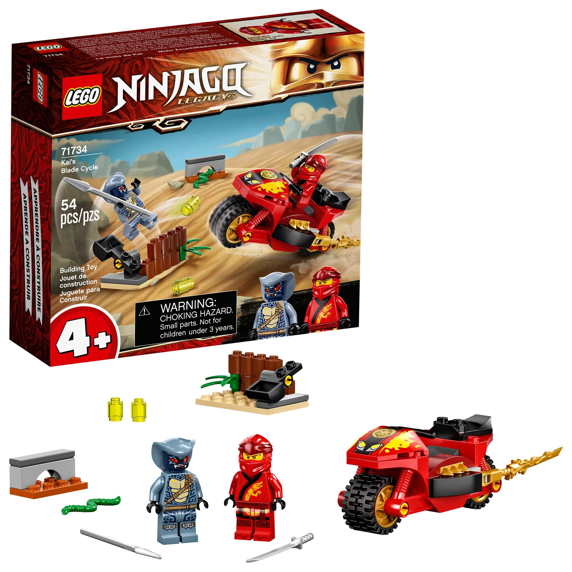 NINJAGO Legacy Kai’s Blade Cycle (71734) - Mini