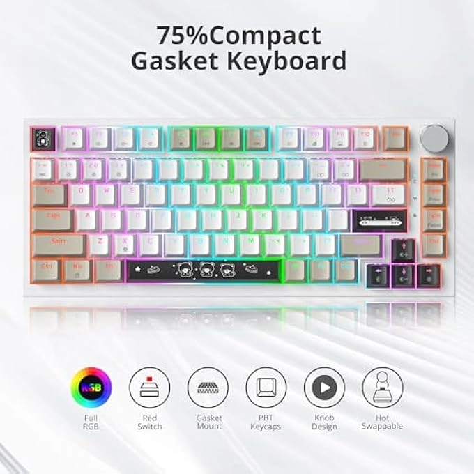 80% Mechanical Gaming Keyboard - Wired