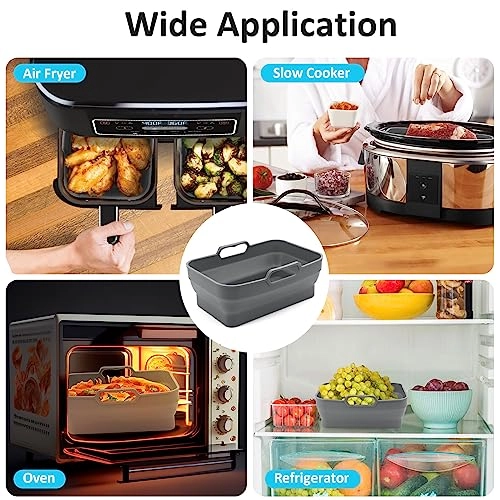 Air Fryer Silicone Liner - Silicone 2 Pack