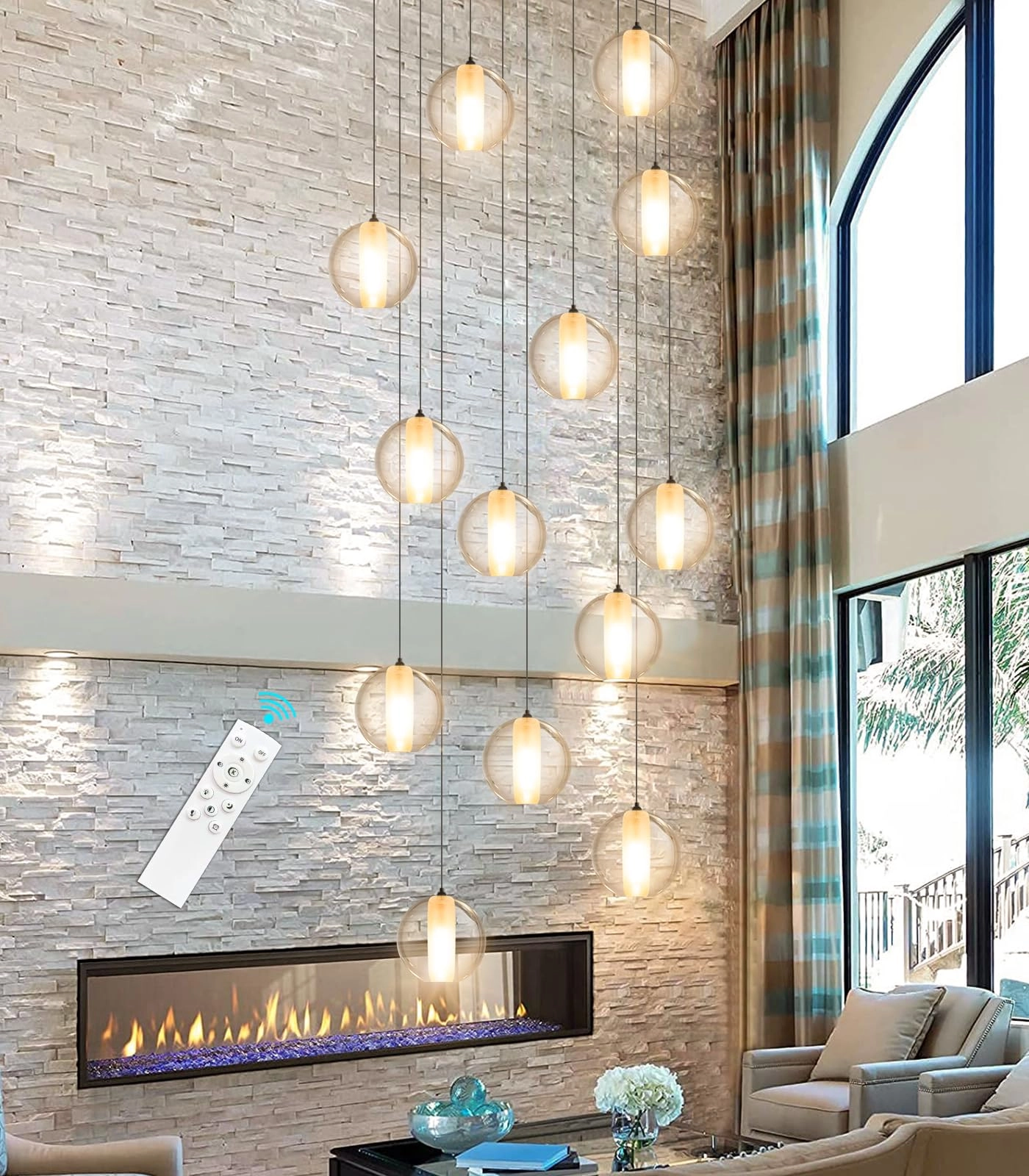 HAIXIANG K9 Crystal Chandelier - 118-inch