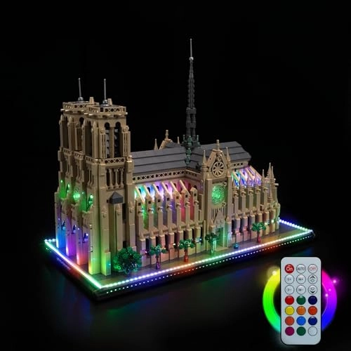 Light Kit for LEGO Notre-Dame de Paris 21061 - Copper Line