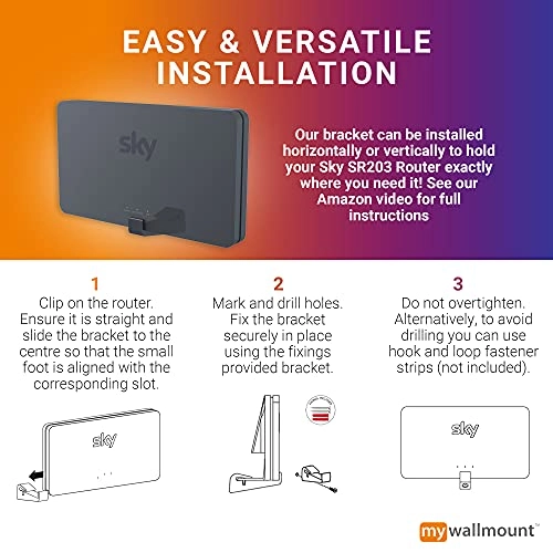 Sky Broadband Hub Wall Mount - SR203