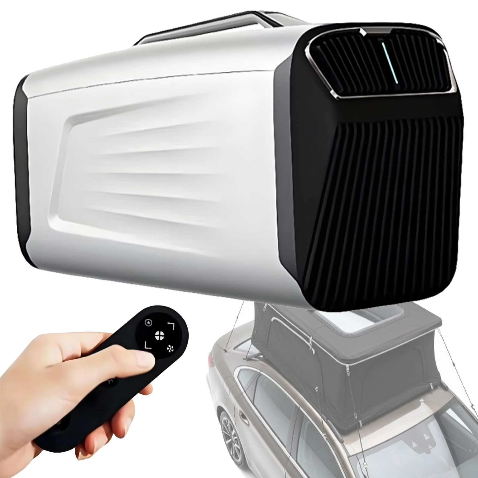 quixnova Portable Tent Air Conditioner - 5200BTU 24V