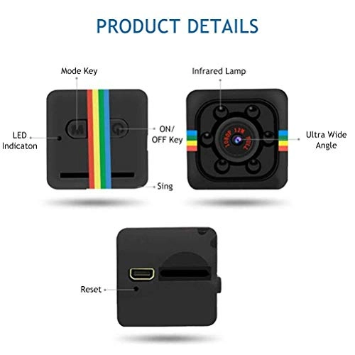 Mini Security Camera - 1080p 30 fps