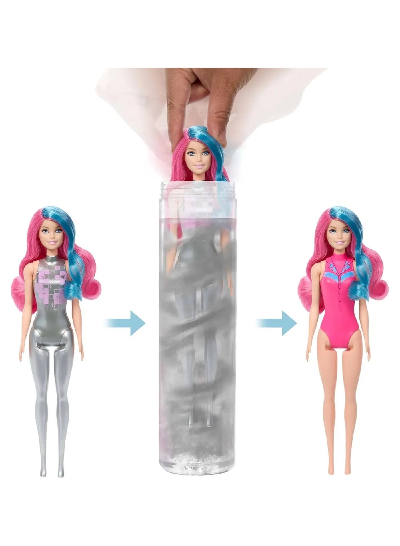 Barbie Color Reveal Disco Star Series - Plastic Girls Ages 3+