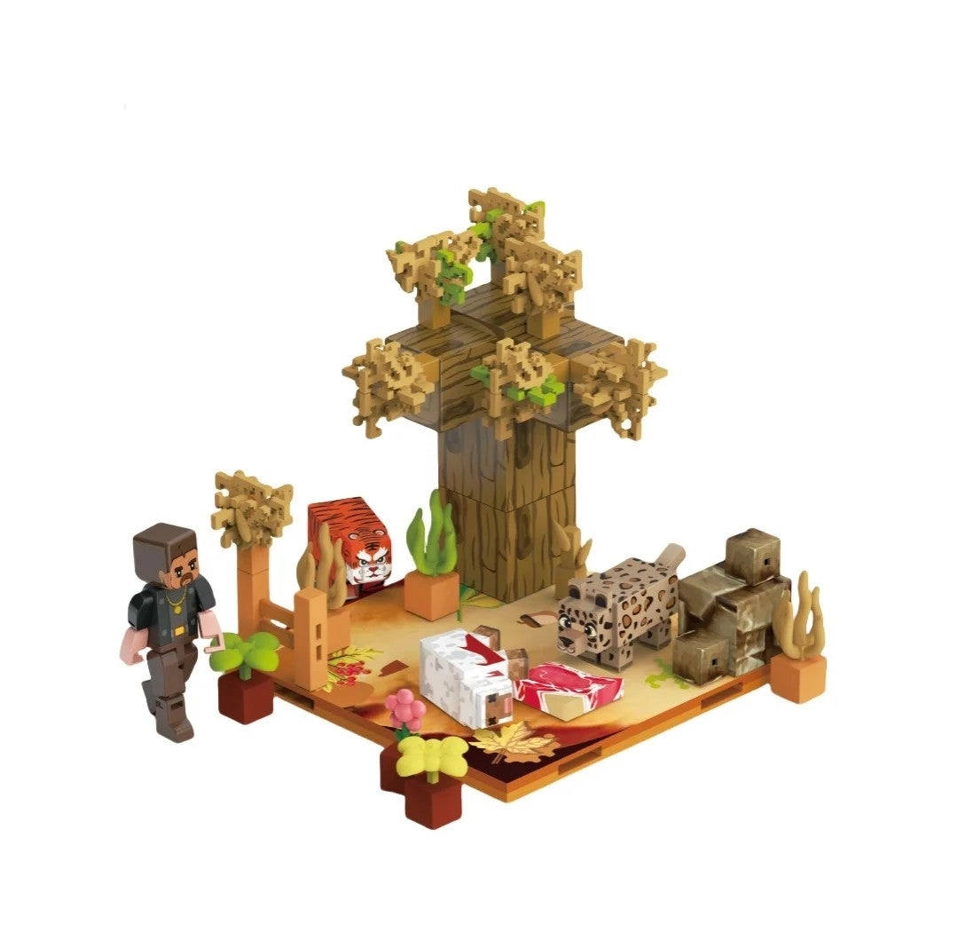Park Building Blocks - Mini Bricks Plastic