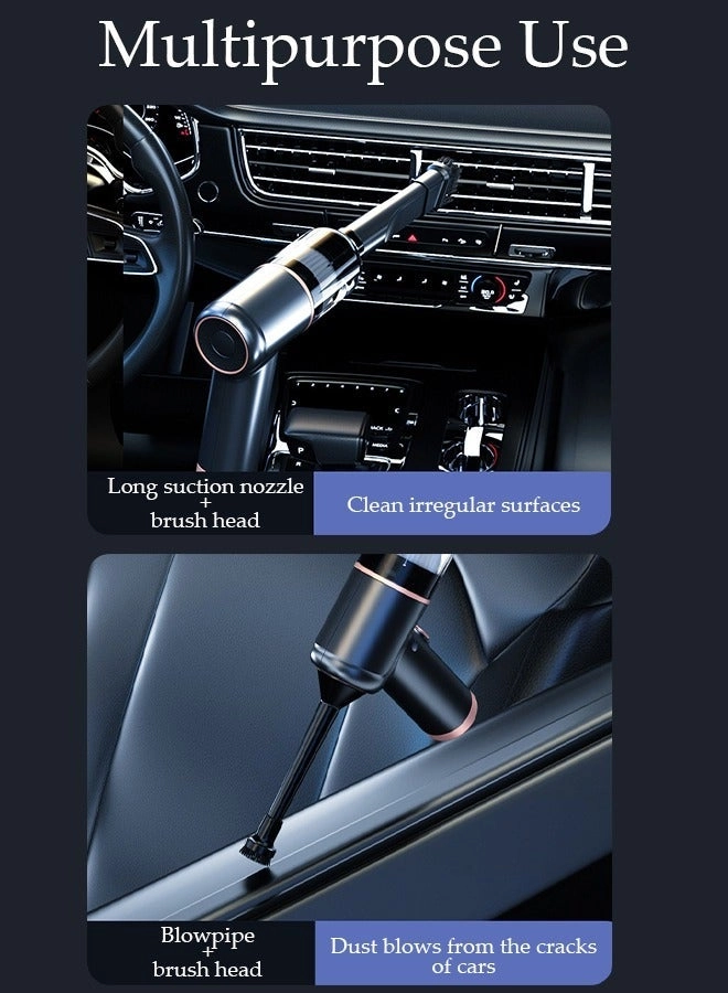 2 in 1 Car Vacuum Cleaner