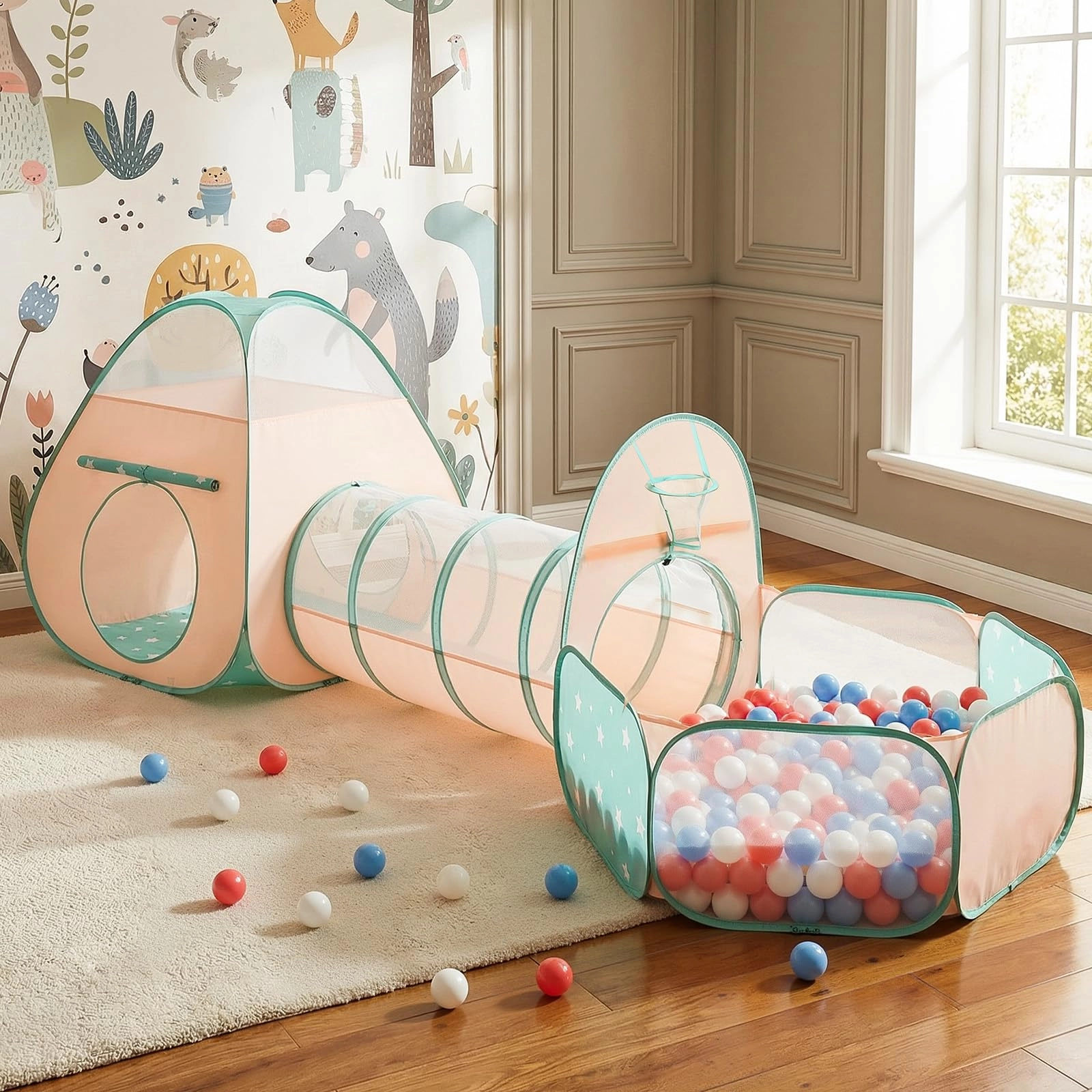 3 in 1 Kids Play Tent