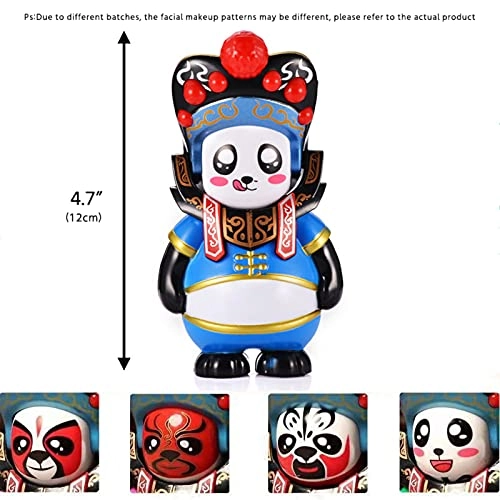 Sichuan Opera face-changing doll - Green panda 4 faces