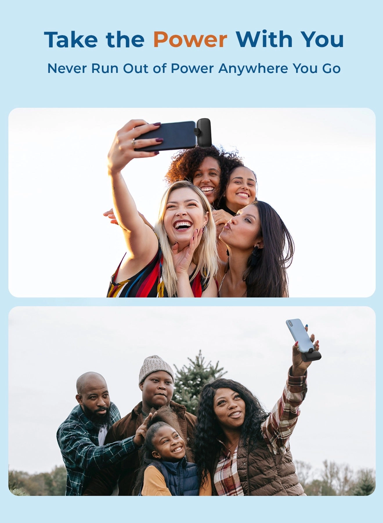 Power Bank - 5000mAh 20W + Charging Station