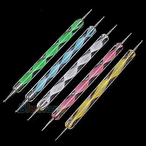 Mandala Dotting Tool + Acrylic Paint + Clay + Instruction Booklet - 100g 4pcs.