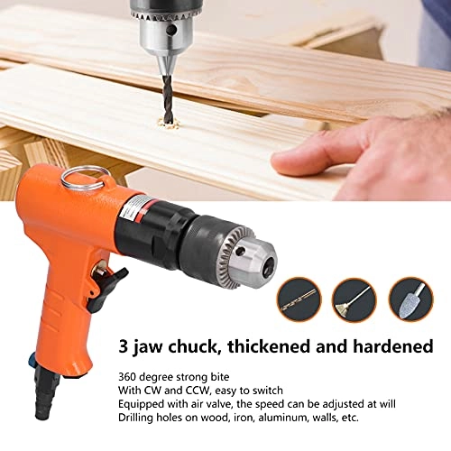 KV-5113B - 1/2in Pneumatic 3 Jaw Chuck