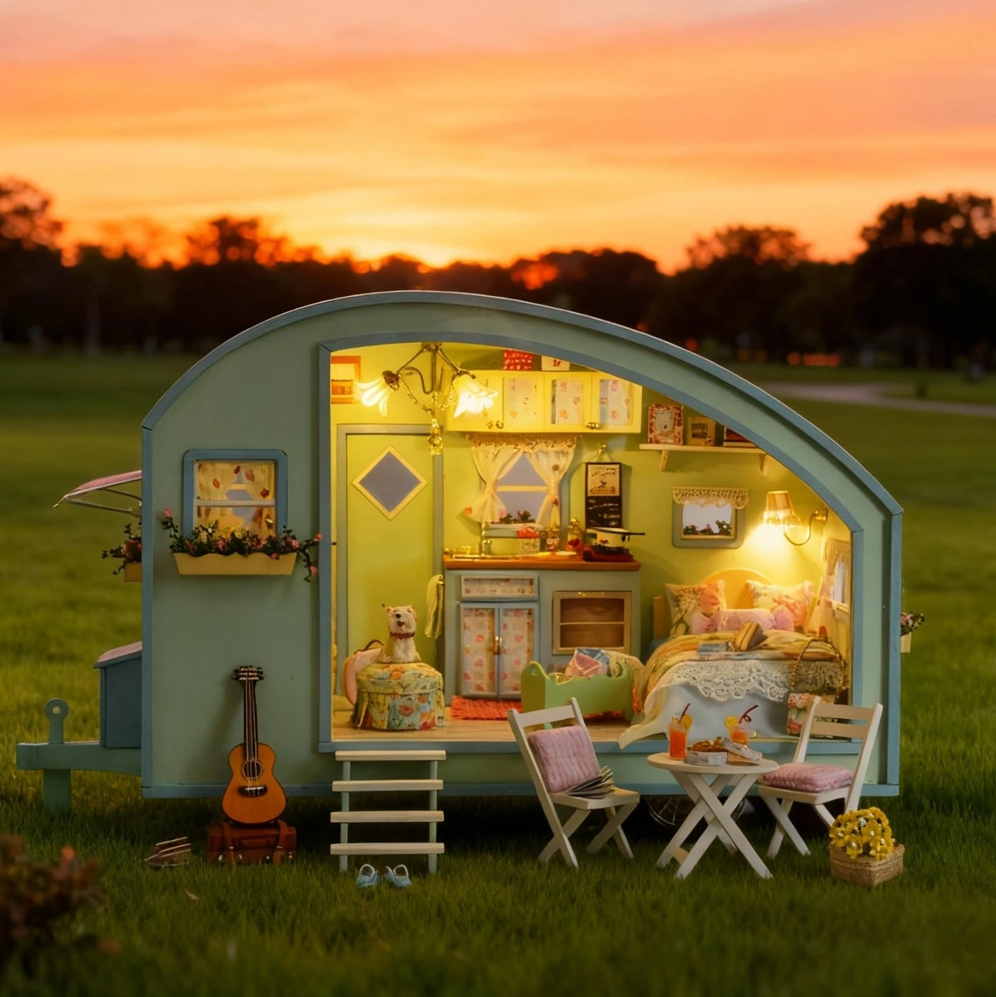 Caravan Doll House Kit