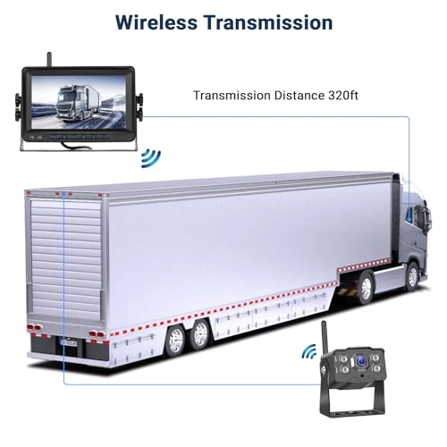 Wireless Digital Backup Camera - Night Vision 1080P