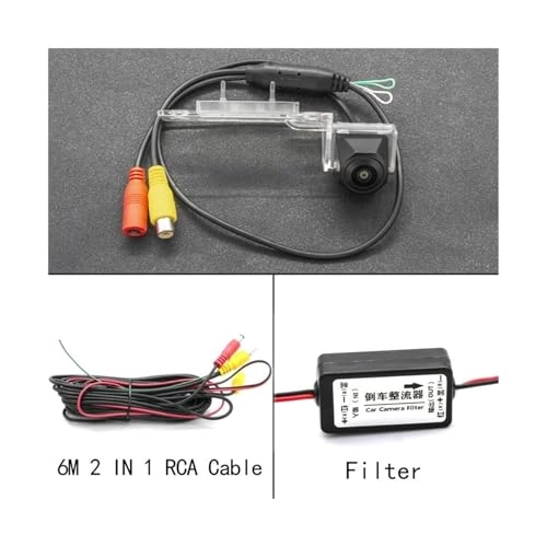 Reverse car rear view camera - Night vision Wired 720 x 540 pixels