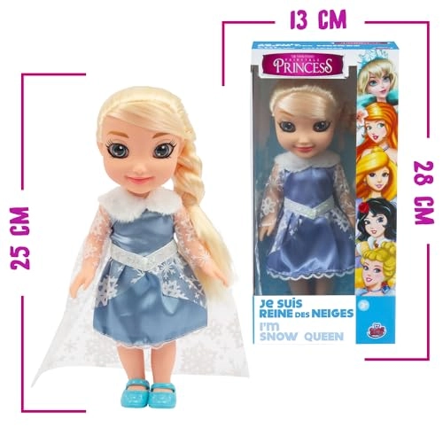 Princess Doll - 25 cm Plastic Ages 3+