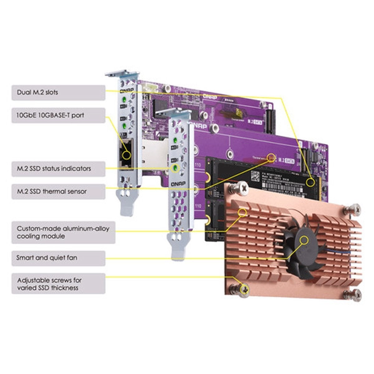 QM2-2P-244A - M.2 22110/2280