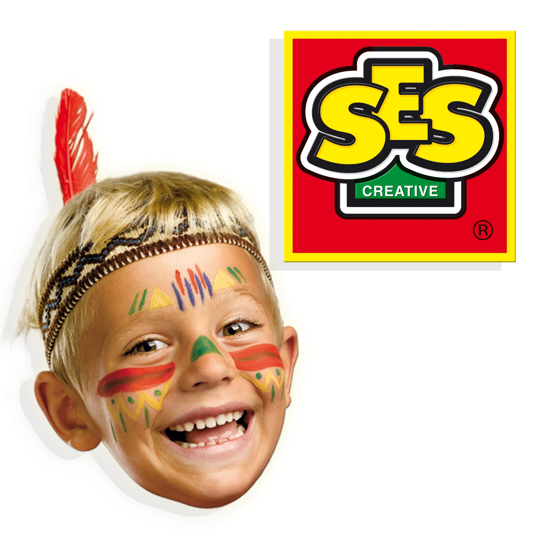 Clowny Face Crayons And Aqua Paint - 4 x face paints 3 x crayons