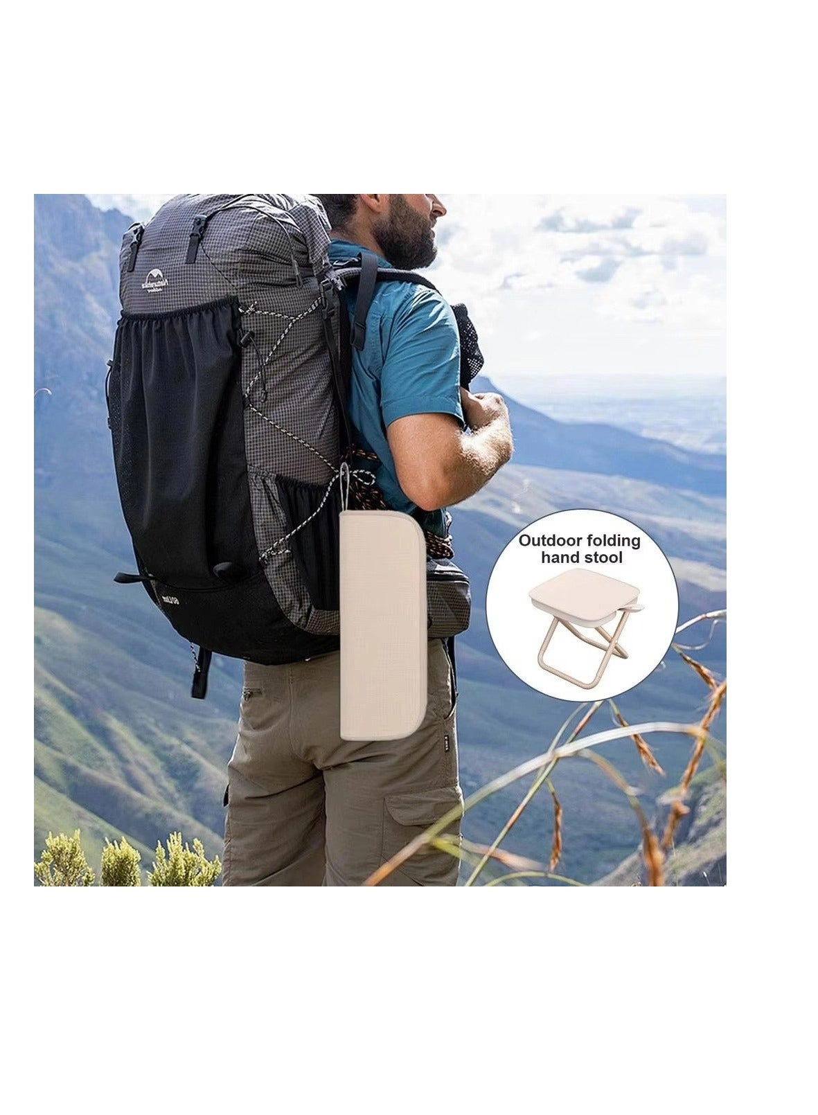 Ultralight Portable Folding Chair - 150kg