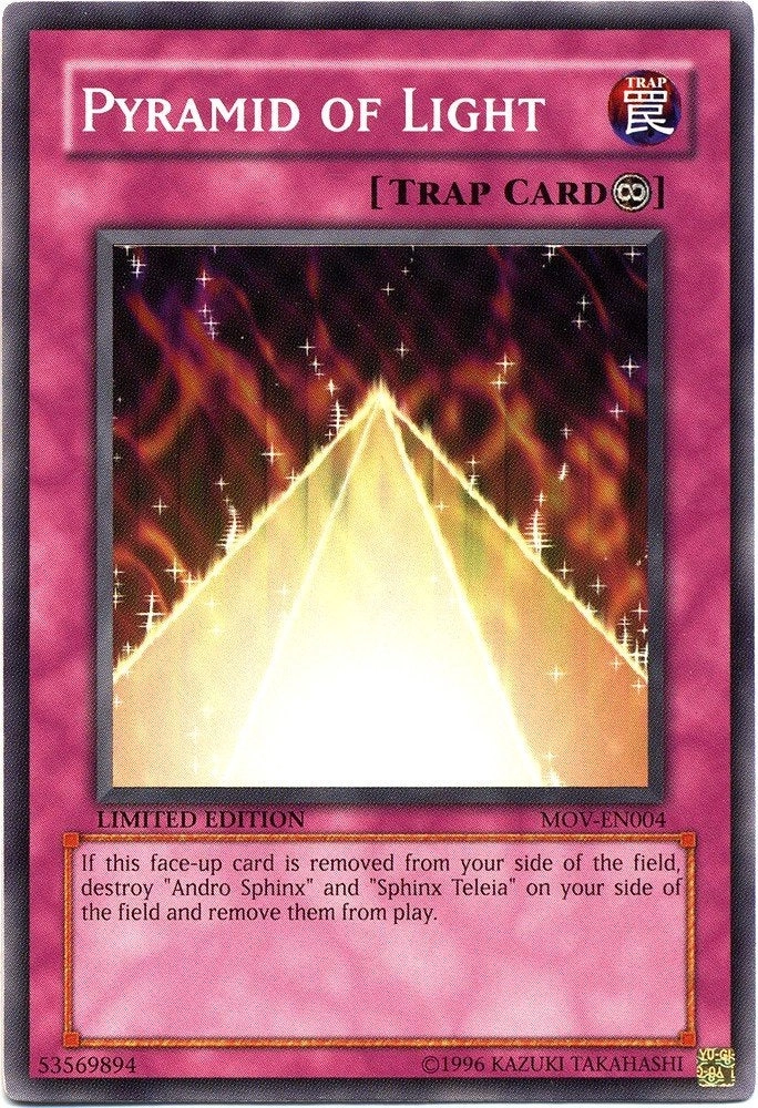 Yu-Gi-Oh! Pyramid of Light - MOV-EN004 Promo Edition