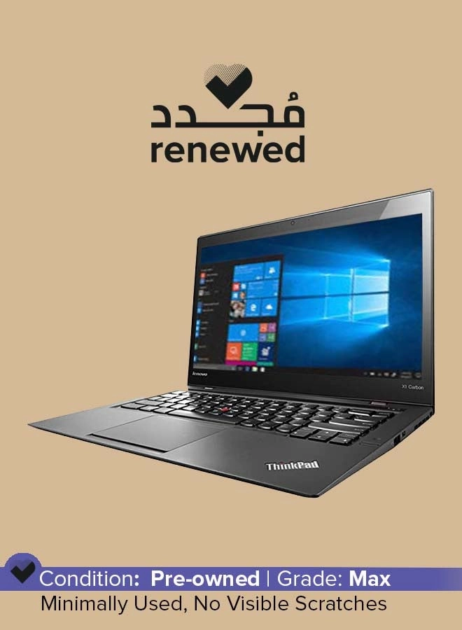 (Renewed) ThinkPad X1 Carbon X1 G3 - 14'' Core i5 8GB DDR3 256GB SSD