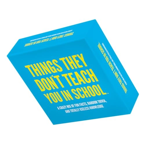 Things They Don'T Teach You In School - English 17 years and up