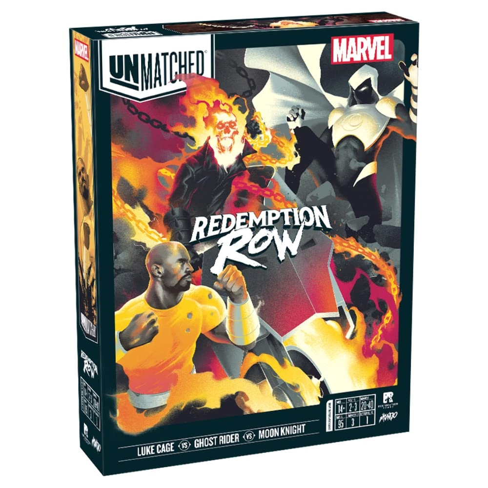 Restoration Games Unmatched: Marvel - Redemption Row