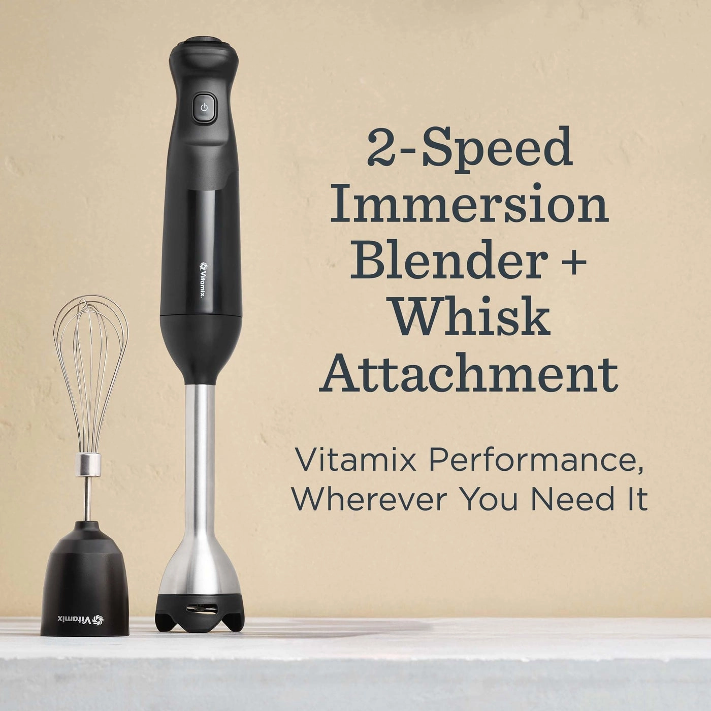 Immersion Blender + Whisk Attachment - 350W