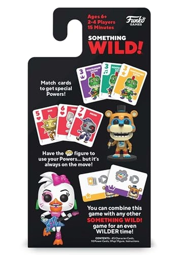 Something Wild! Five Nights at Freddy's: Security Breach Glamrock Freddy - Card Game