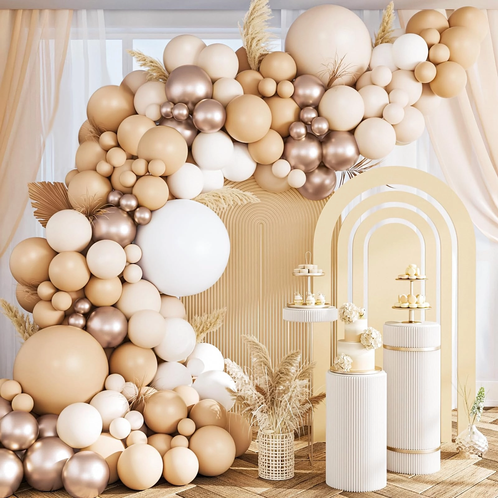 frigg Balloon Arch Kit - 110Pcs Anniversary, Baby Shower, Birthday