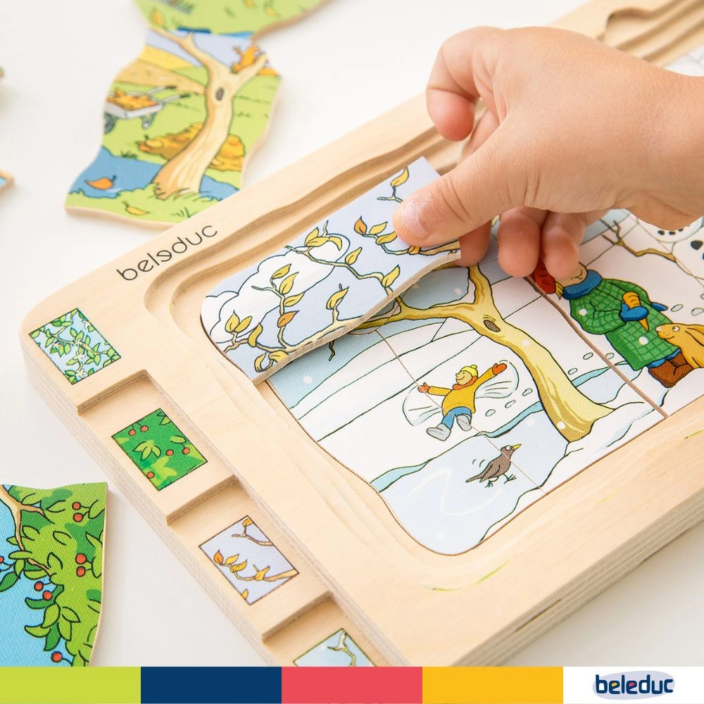 5-In-1 Layer Puzzle - Suitable for 4 years and above 36pcs