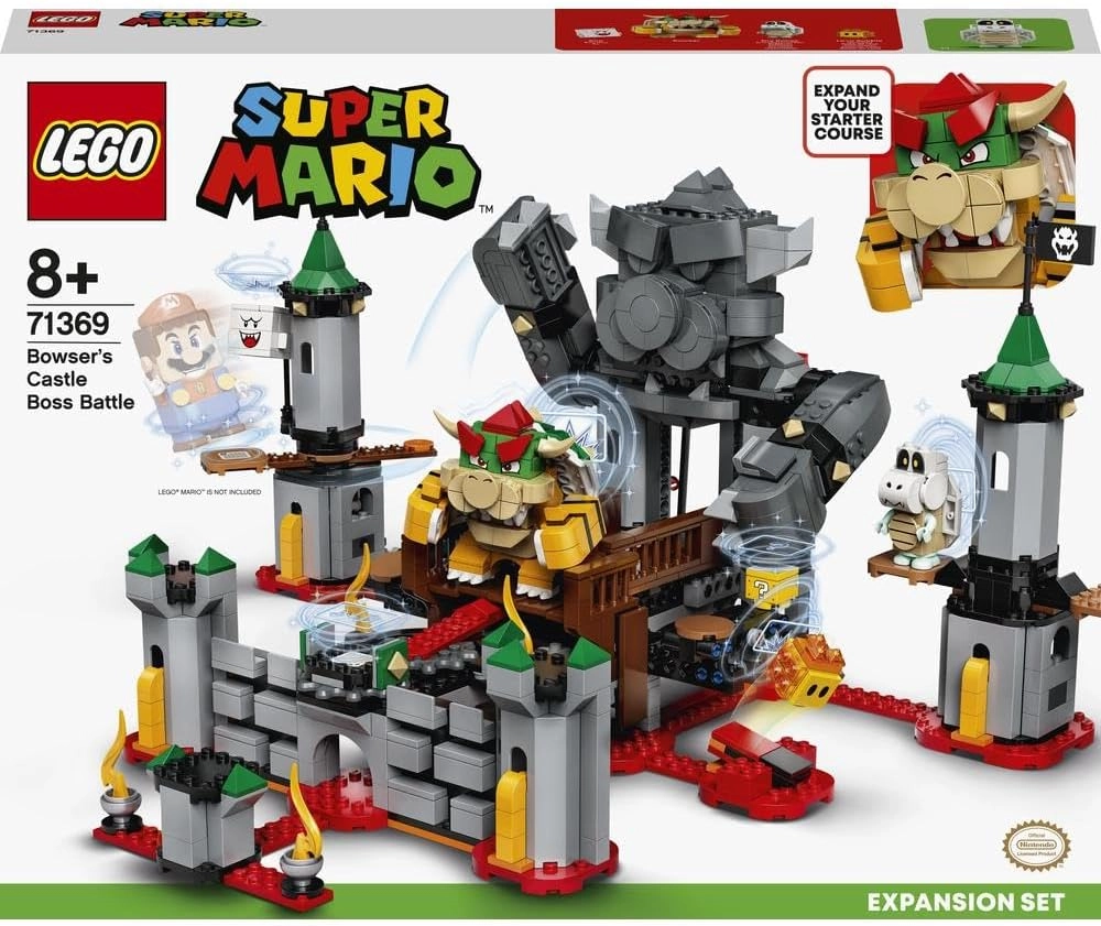 Super Mario Bros. Bowser's Castle Boss Battle