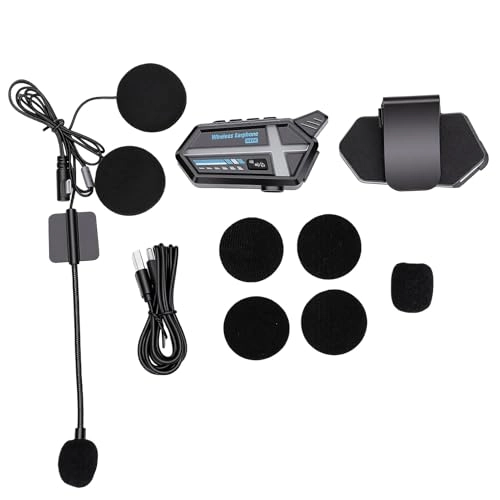 Motorcycle Helmet Headset - Bluetooth 5.4 In Ear