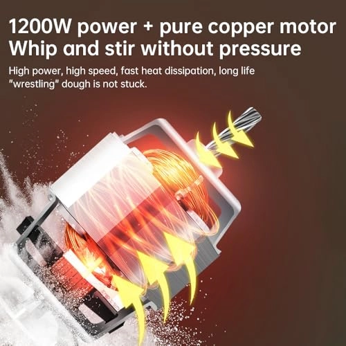 Electric Stand Mixer - 5L/4.5Qt 1200W