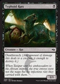 Magic: the Gathering Typhoid Rats 089/185 - Fate Reforged