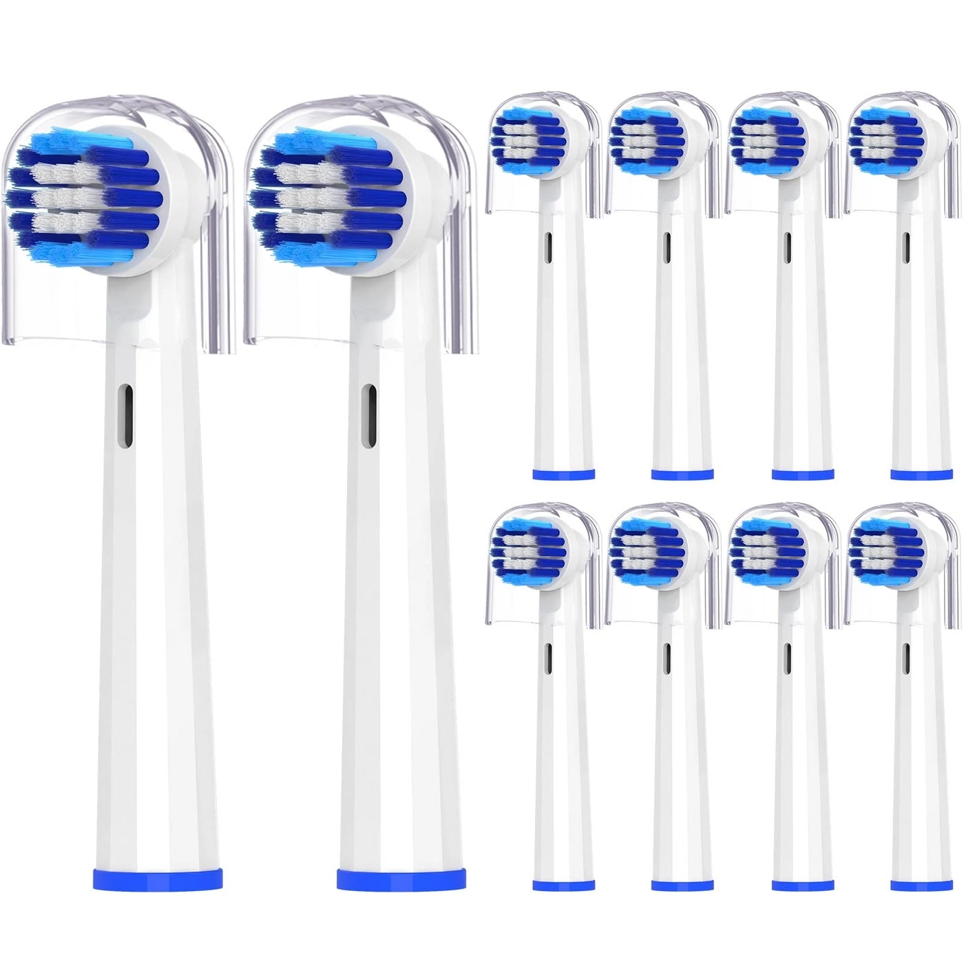 Mcuy Replacement Toothbrush Heads - Rotating 10 Pack R1/R2 Compatible